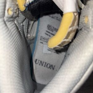 Jordan Men's Athletic Shoes in White and Yellow